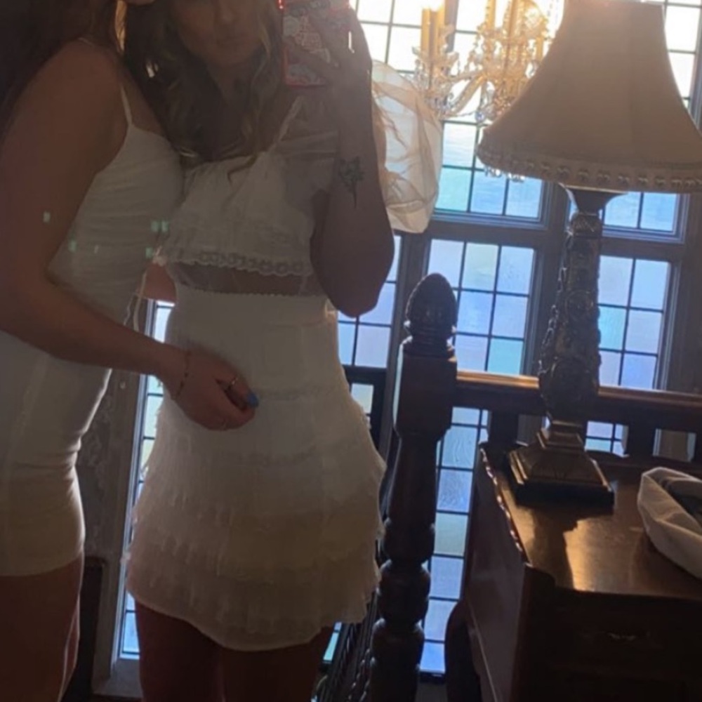 For Love and Lemons Posie Mini Dress - Picture 8 of 10